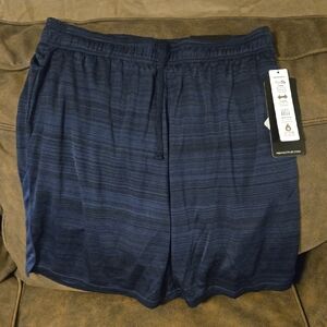 RBX Men's Navy Athletic Training Shorts Size M